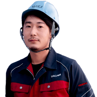 男性社員の写真