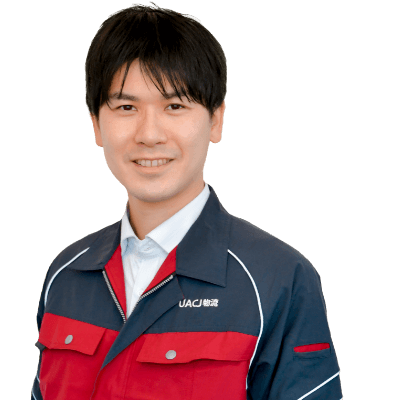 男性社員の写真